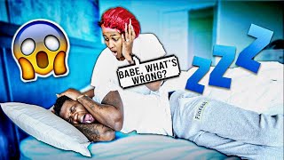 NIGHTMARE PRANK ON GIRLFRIEND😱 HILARIOUS [upl. by Mauve318]