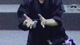 Ninjutsu Master Performs Mind Over Matter ABC TV News Story [upl. by Marko953]