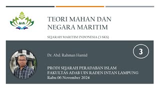 Teori Mahan dan Negara MaritimVideo PKDP 2024 [upl. by Zenda]