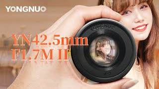 YONGNUO YN425mm F17M Ⅱ  M43 lens for Panasonic and Olympus [upl. by Kaete]