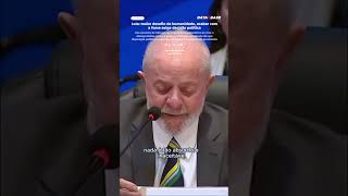 REFERÊNCIA MUNDIAL NO COMBATE À FOME LULA FAZ CRÍTICA AO NEOLIBERALISMO em reunião da AGCFP G20 [upl. by Delphinia]