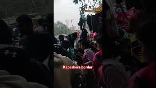 Delhi kapashera border ♥️♥️song delhi viralshorts short [upl. by Rochell]