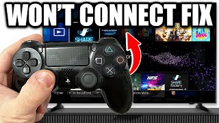 How to Fix PS4 Controller Wont Connect to PS4 [upl. by Enelram]