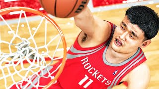 YAO MING DOMINATES FOR 50 POINTS ONLINE NBA 2K22 Next Gen Head to Head [upl. by Colas]