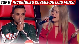 Las MEJORES COVERS de LUIS FONSI en La Voz [upl. by Atinauq]