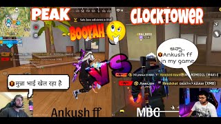 Munna Bhai reacting to Ankush ff gameplay on livemunnabhaigaming ankushff Munnabhai vs ankush ff [upl. by Eboh]