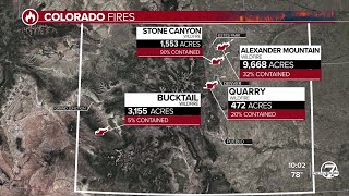 Colorado wildfire latest headlines Saturday PM update [upl. by Valenba475]