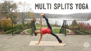 Multi Splits Yoga Routine Juicy Splits advanced level [upl. by Blessington6]