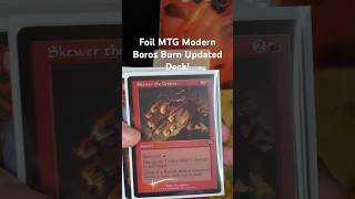 Foil MTG Modern Boros Burn Updated Deck [upl. by Basil]