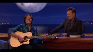 John Fogerty Creedence Clearwater Revival quotHave You Ever Seen the Rain” LIVE on CONAN [upl. by Choong]