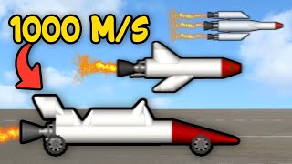 SLOWEST to FASTEST Rockets in Spaceflight Simulator [upl. by Alleusnoc299]