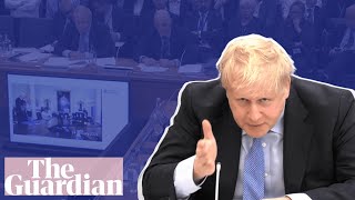 Partygate key moments from Boris Johnsons grilling by MPs [upl. by Ademla462]