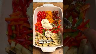 Creamy Baked Veggie Pasta Recipe  Easy Delicious amp Vegan Shorts [upl. by Caz]