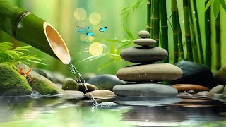 Relaxing Music Relieves Stress Anxiety and Depression  Heals the Body and Soul  Bamboo Water [upl. by Annayat]