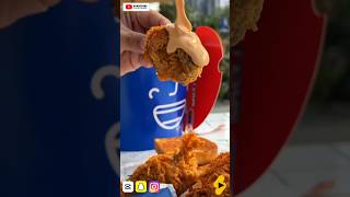 Popeyes ASMR Chicken Tender amp gravy youtubeshorts fastfoodie food foodblogger shortfood shorts [upl. by Baptist]