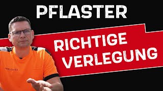 SELBST PFLASTERN  Pflaster VERLEGEN ANLEITUNG [upl. by Husch]