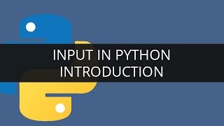 Introduction to Input in Python  Edureka [upl. by Acirderf]