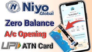 Niyo Global SBM Bank Account Opening process  Niyo Global zero Balance Account Opening process [upl. by Lenrad597]