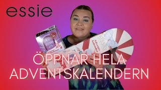 ÖPPNAR ESSIE ADVENTSKALENDER 2023 [upl. by Akyre52]