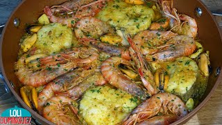 ZARZUELA DE MARISCO Y PESCADO ESPECIAL NAVIDAD  Loli Domínguez  Recetas  NAVIDAD  SEMANA SANTA [upl. by Eidnak]