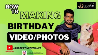 Birthday Video Editing vennele kurisenule song [upl. by Avlis]