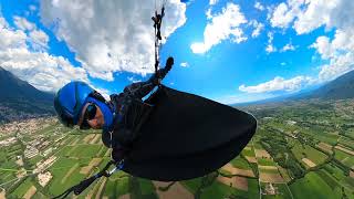 Paragliding fun in Bassano Italy [upl. by Norm]