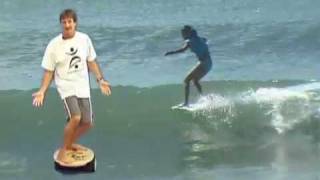 Improve Your Longboard Surfing Indo Board Indoor Surf Training Indoboarding [upl. by Timothea]