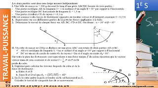 TRAVAIL PUISSANCE 1E S2 [upl. by Ardaed]