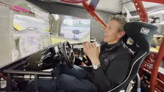 SimCraft APEX6 Full Motion Racing Simulator  Scott Pruett Feels Real to Me [upl. by Alakcim738]