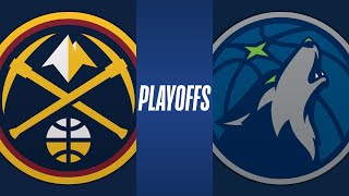 Denver Nuggets v Minnesota Timberwolves  Playoffs Game 2  MyLeague S2  6524  NBA 2K23 [upl. by Bendite775]