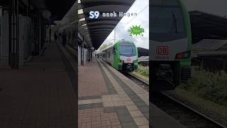 Bottrop Hbf S9 nach Hagen sbahn bahn railway [upl. by Drahser429]