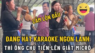 Đang Hát Karaoke Cực Sung Thì Ông Chú Giật Micro và Cái Kết Hài Hước  TIN TỨC TỐI [upl. by Nairoc]