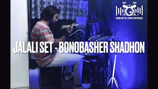 Jalali Set  Bonobasher Shadhon Drum Cover [upl. by Niryt]