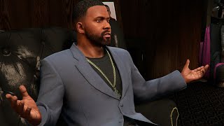 Franklin Explica que Tiene Familia y Quiere Volver al Crimen  GTA 5 ONLINE Cinemática Completa [upl. by Yalhsa]