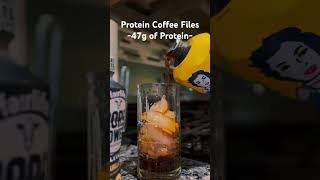 Protein Coffee at home protein coffee protein fitnessjourney mealprep fitness proteinshaker [upl. by Adekram]