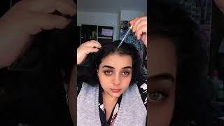 Day 32 using Miracle Locks Hair essence to regrow my hair ytviral ytshorts [upl. by Beetner]