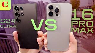 We Compared Cameras on the iPhone 16 Pro Max vs Galaxy S24 Ultra [upl. by Flore]