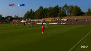 Workington 3 Whitby Town 1  Pitching In NPL Highlights [upl. by Groot]