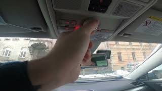 How to Manage Sunroof in Volkswagen Passat B7 2010  2015  Open and Close Sunroof [upl. by Lemra]