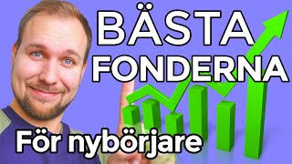 BÄSTA FONDERNA FÖR NYBÖRJARE Fondtips 2024 [upl. by Nnylyoj]