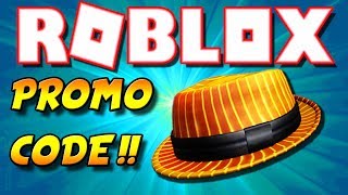 Nuevo PROMO Code ROBLOX 2019🌟 GRATIS Este SOMBRERO  ya caducado [upl. by Elsey608]