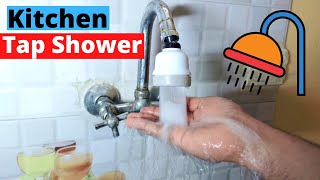 Kitchen Tap Shower Attachment Wash Kitchen Items Easily in Sink [upl. by Jdavie]