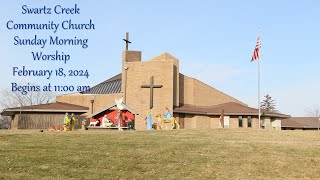 2182024  Swartz Creek Community Church Service [upl. by Dottie]