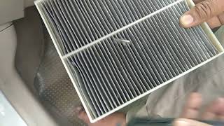 how to clean ac filter cabin filter in maruti suzuki a star [upl. by Scrivenor]