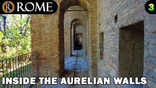 Rome guided tour ➧ Inside the Aurelian Walls 3 4K Ultra HD [upl. by Doretta]