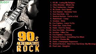 Alternative Rock Of 90s│Vertical Horizon│4Non Blondes│The Cranberries│No Doubt│REM│Oasis [upl. by Attwood]