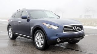 2013 Infiniti FX37 AWD  WR TV POV Test Drive [upl. by Egiap]