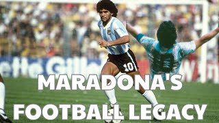 Maradonas Football Legacy [upl. by Cirnek]