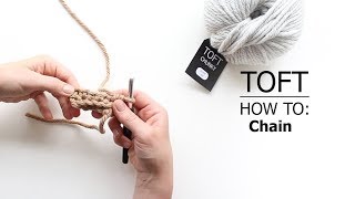 How To Chain ch  including Slip Stitch sl st to create a circle  TOFT Crochet Lesson [upl. by Wandis702]