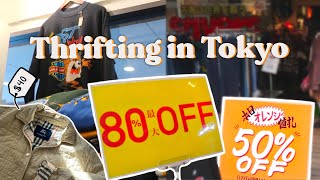 CHEAP THRIFT SHOPPING IN TOKYO  10 vintage shops  new places to explore in Shimokitazawa [upl. by Anayet]